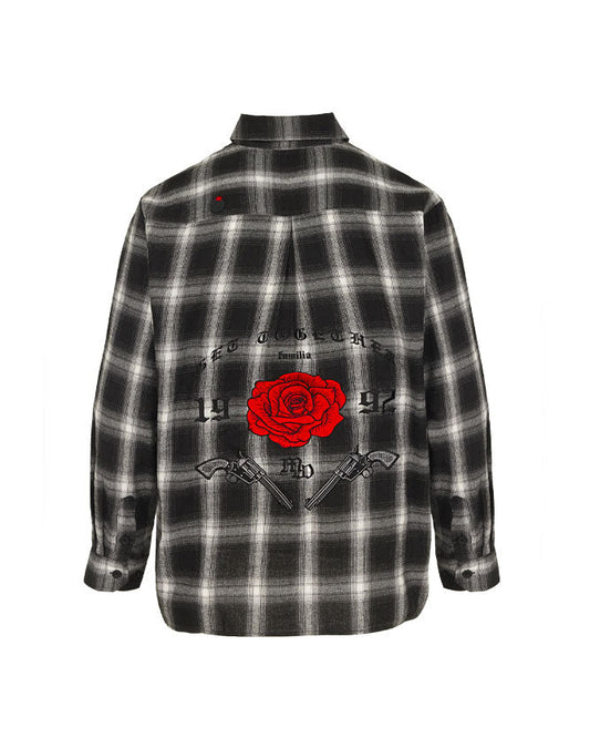 Oldschool check flannel shirts (2 colors)