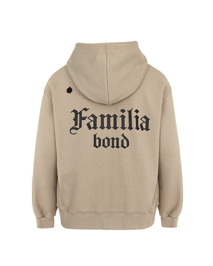 Familia overfit hoodie zip-up