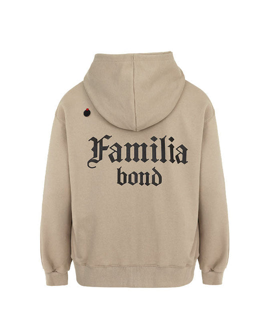 Familia overfit hoodie zip-up
