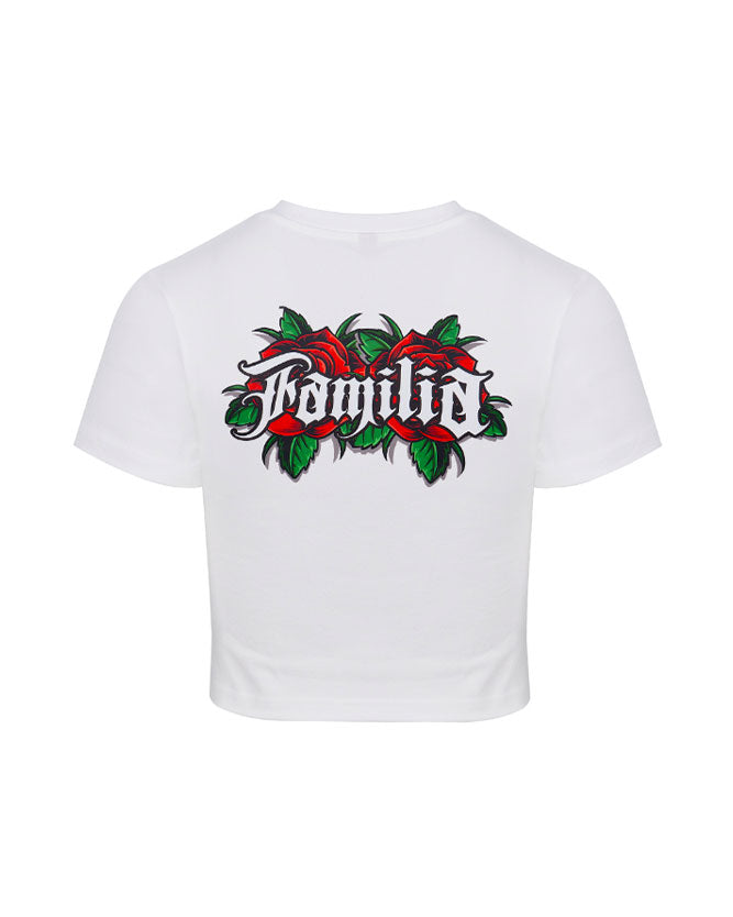 Bloom In Seoul Crop Tee (2 colors)