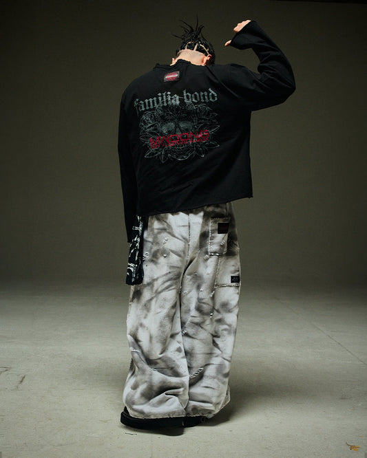 Scarred cross LS(black)