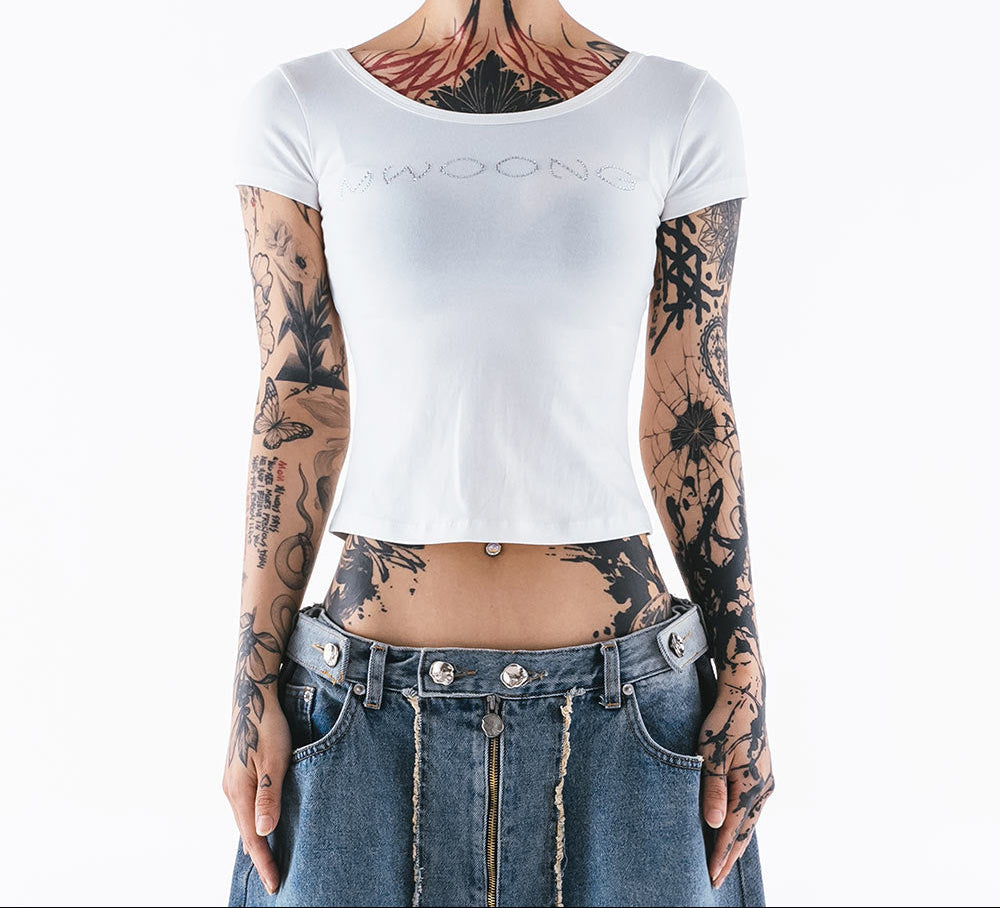 Jewelry scoop t-shirts WH