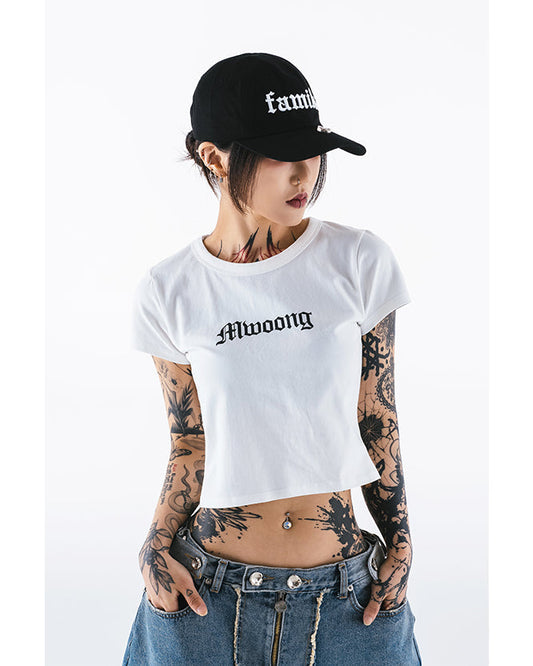 Basic Crop T-shirts WH