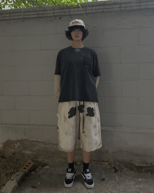 MWOONG Fade out fake pocket tee black(ブラック) 商品画像4/16