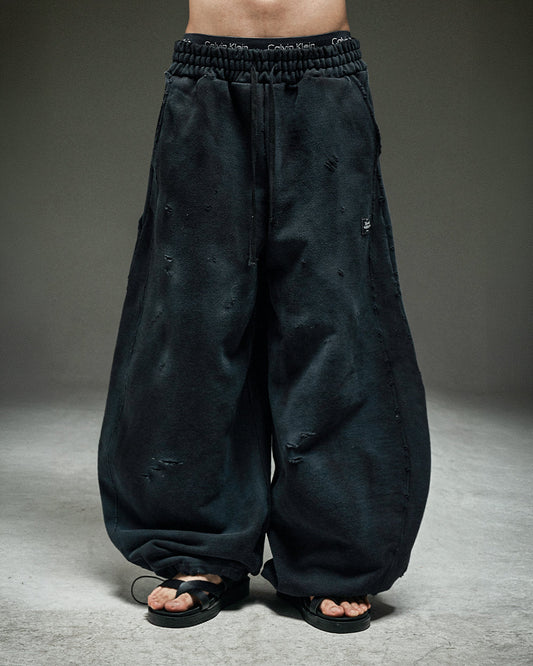 MWOONG Destroyed P dusty black B(ブラック) 商品画像3/18
