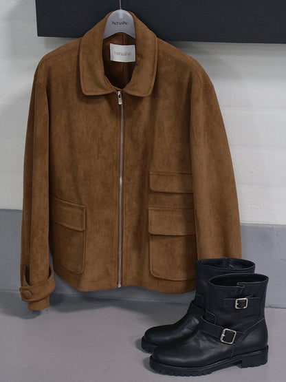 【HER&SHE 2025AW】Urban Suede Jacket