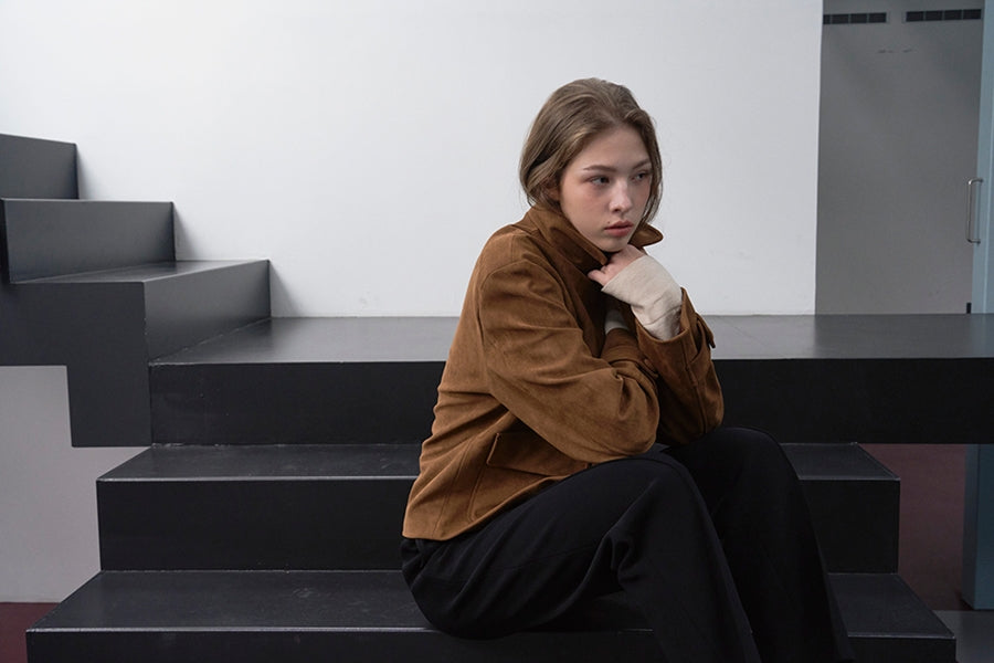 【HER&SHE 2025AW】Urban Suede Jacket