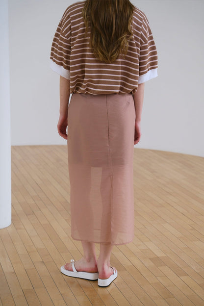 [HER&SHE 2025AW] A Veil Double Skirt