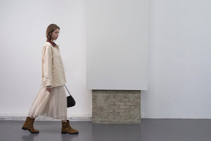 【HER&SHE 2025AW】Moment-Sheer Skirt