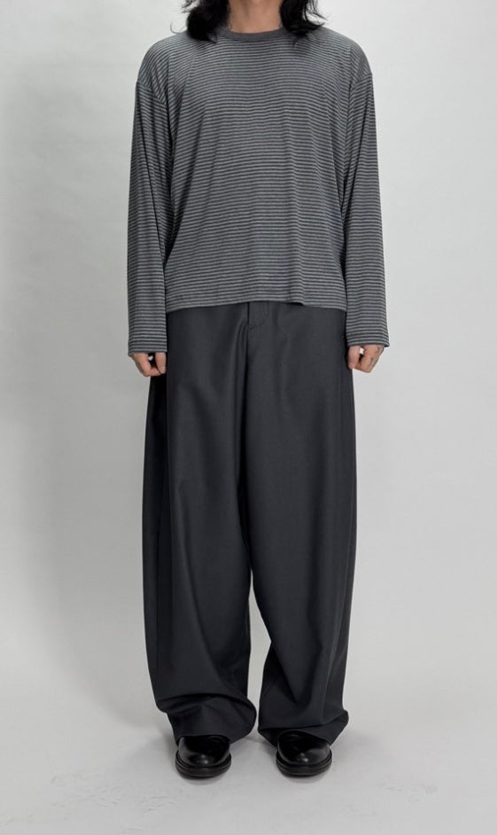 Tray Border Long Sleeve Tee