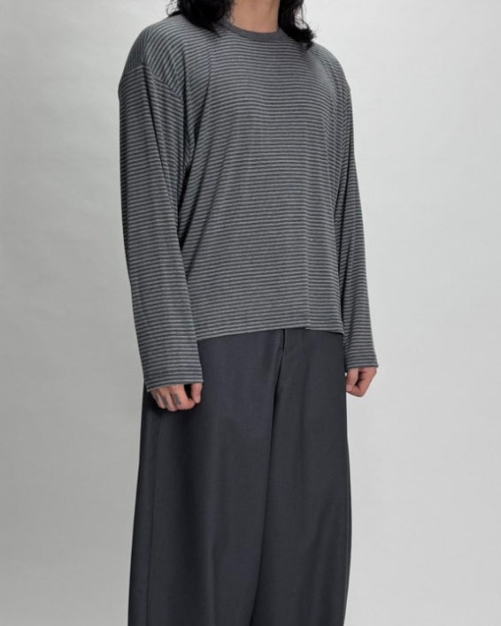 Tray Border Long Sleeve Tee