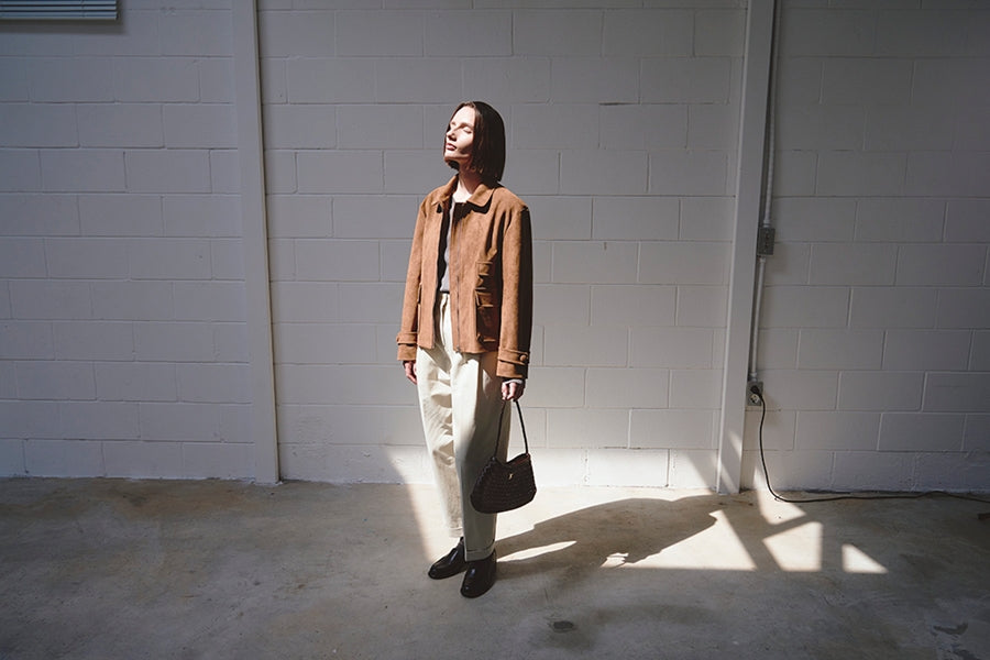 【HER&SHE 2025AW】Urban Suede Jacket