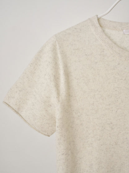 Cutoff Short Sleeve Pullover - Oatmeal 7