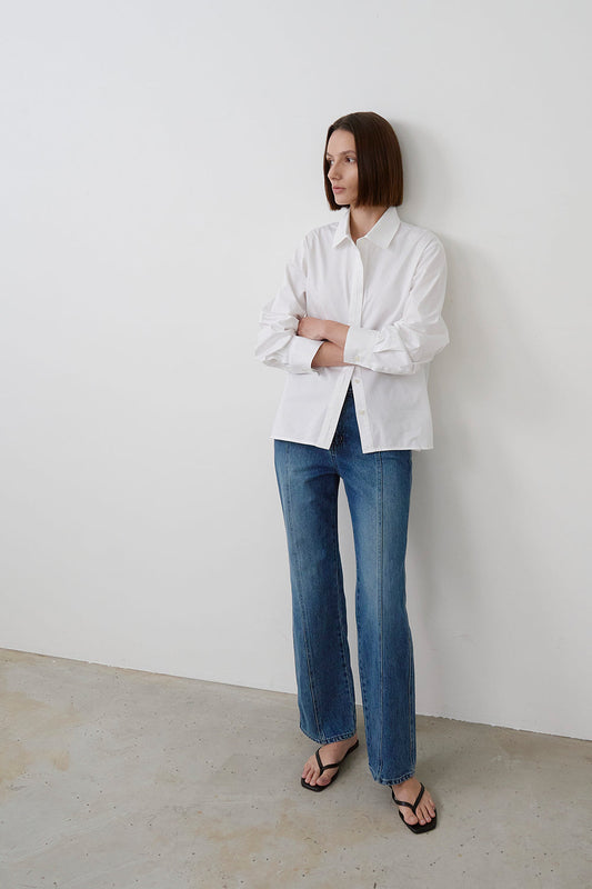 【HER&SHE 2025AW】Premium Cotton Edge Shirts