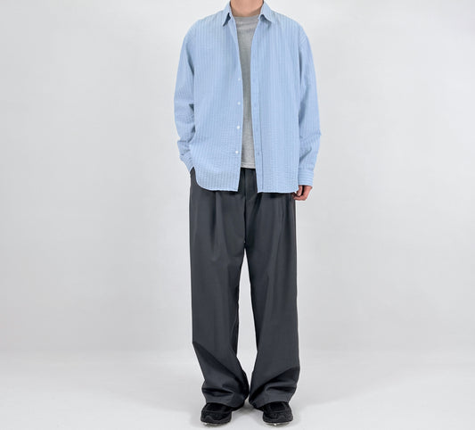 Seersucker Stripe Shirt
