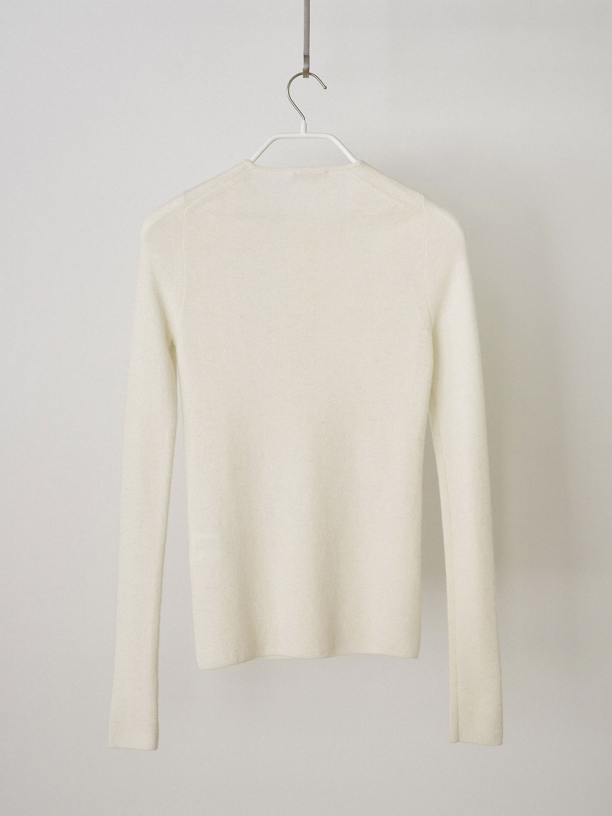 MARAN Alpaca Button Cardigan - Ivory 商品画像21/21