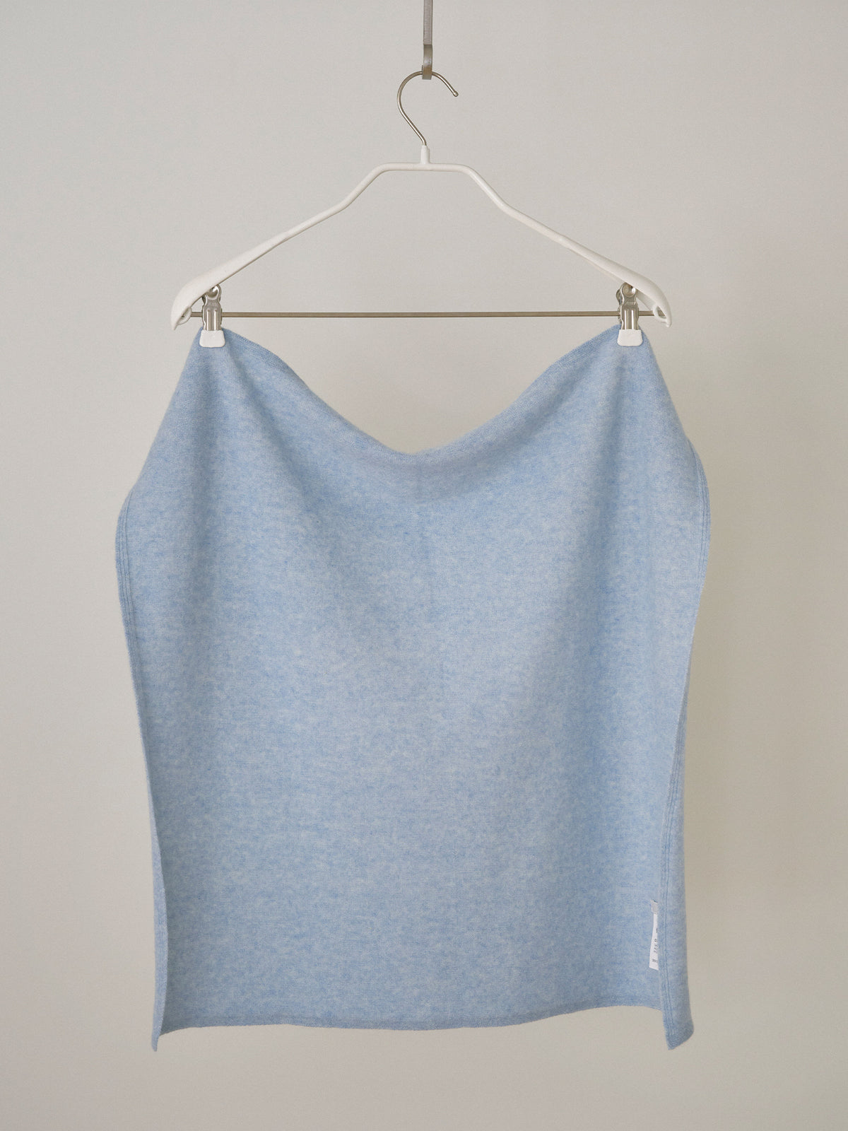 Cashmere Square Scarf - Blue 8