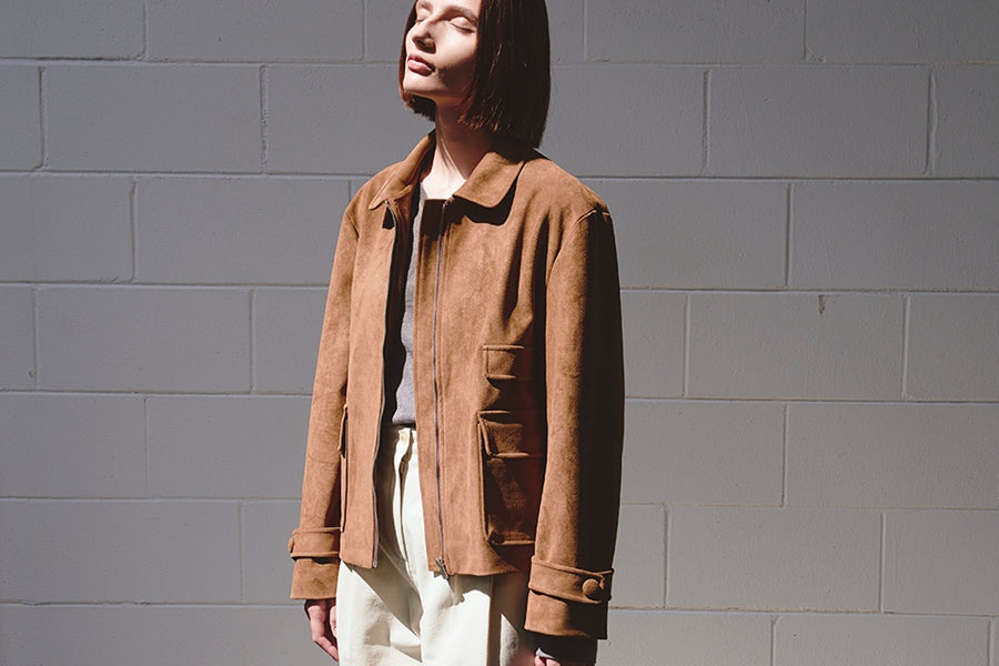 【HER&SHE 2025AW】Urban Suede Jacket