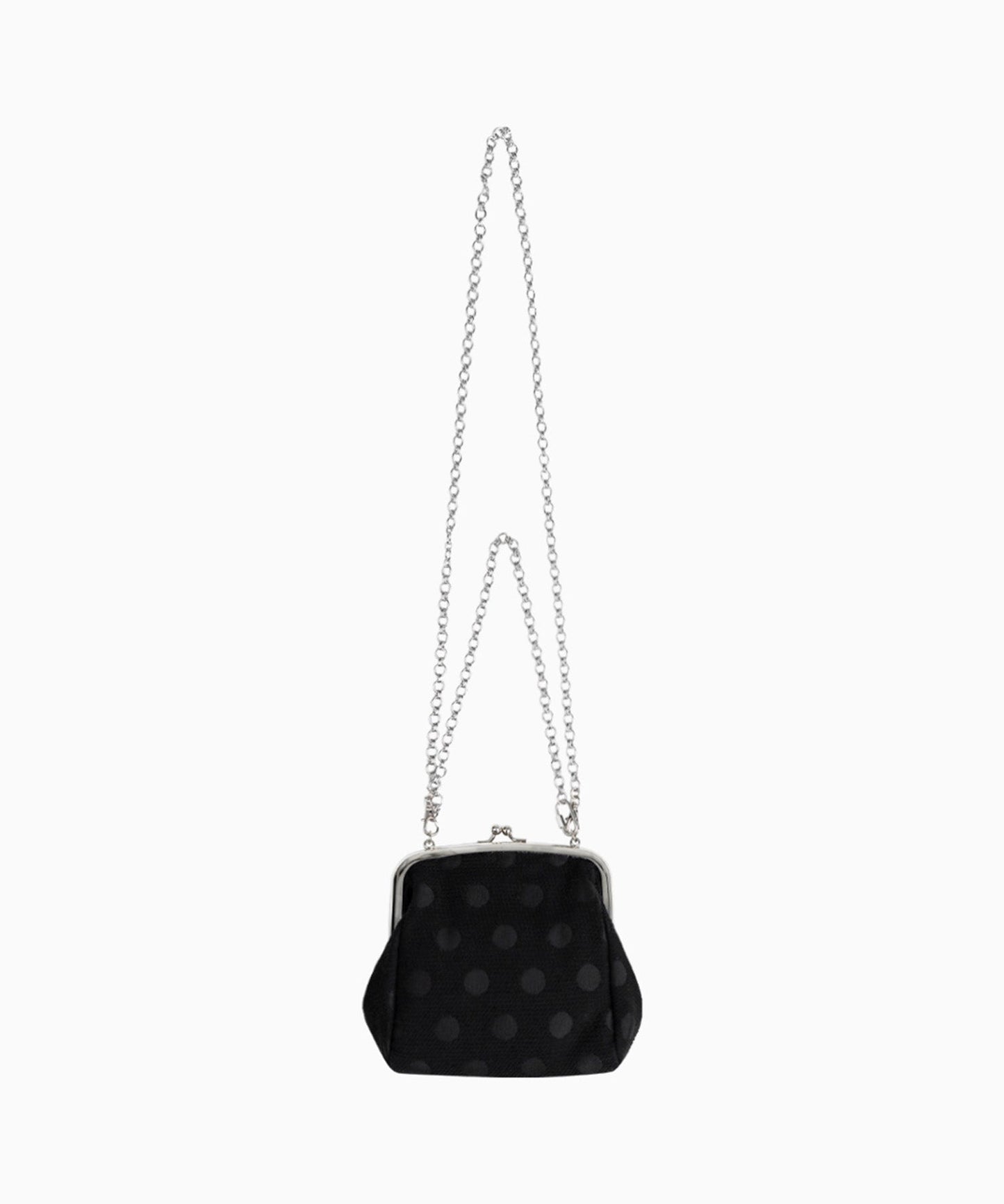 DOT CHAIN CROSS BAG- BLACK