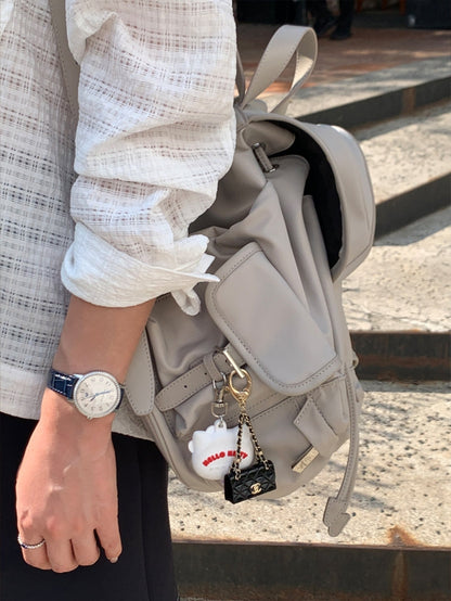 【HER&SHE 2025AW】[Numbering bag 23] Nua Flap Backpack