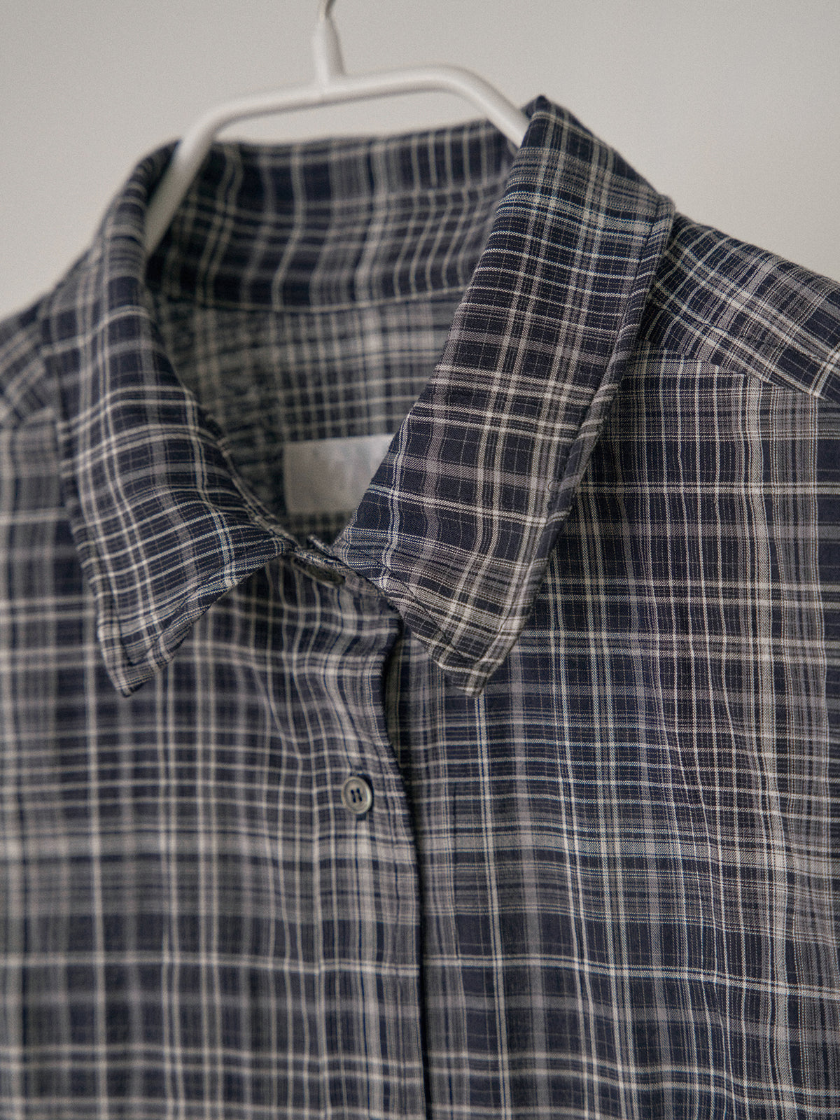 MARAN Check Wire Shirt - Navy 商品画像17/21