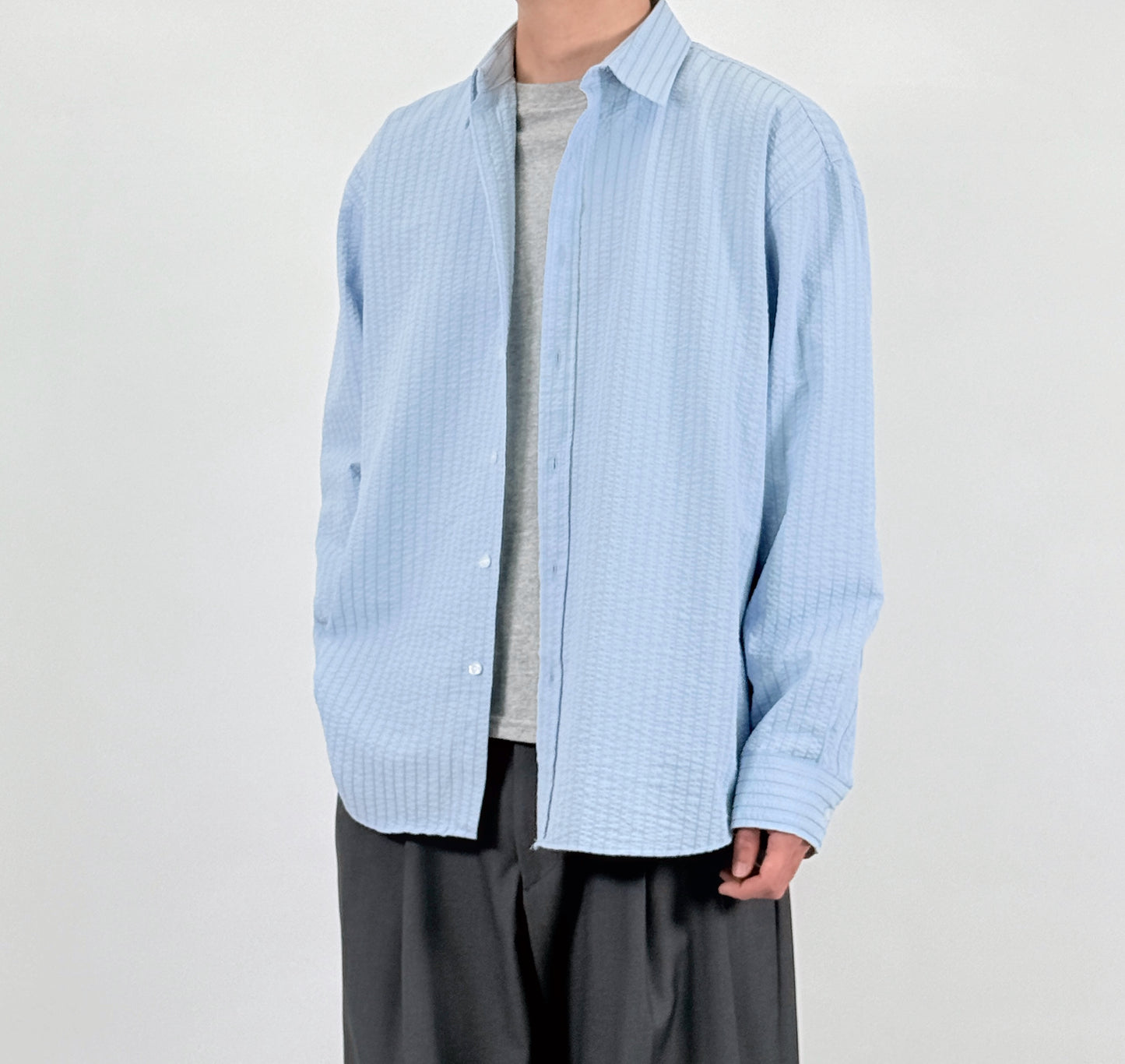 Seersucker Stripe Shirt