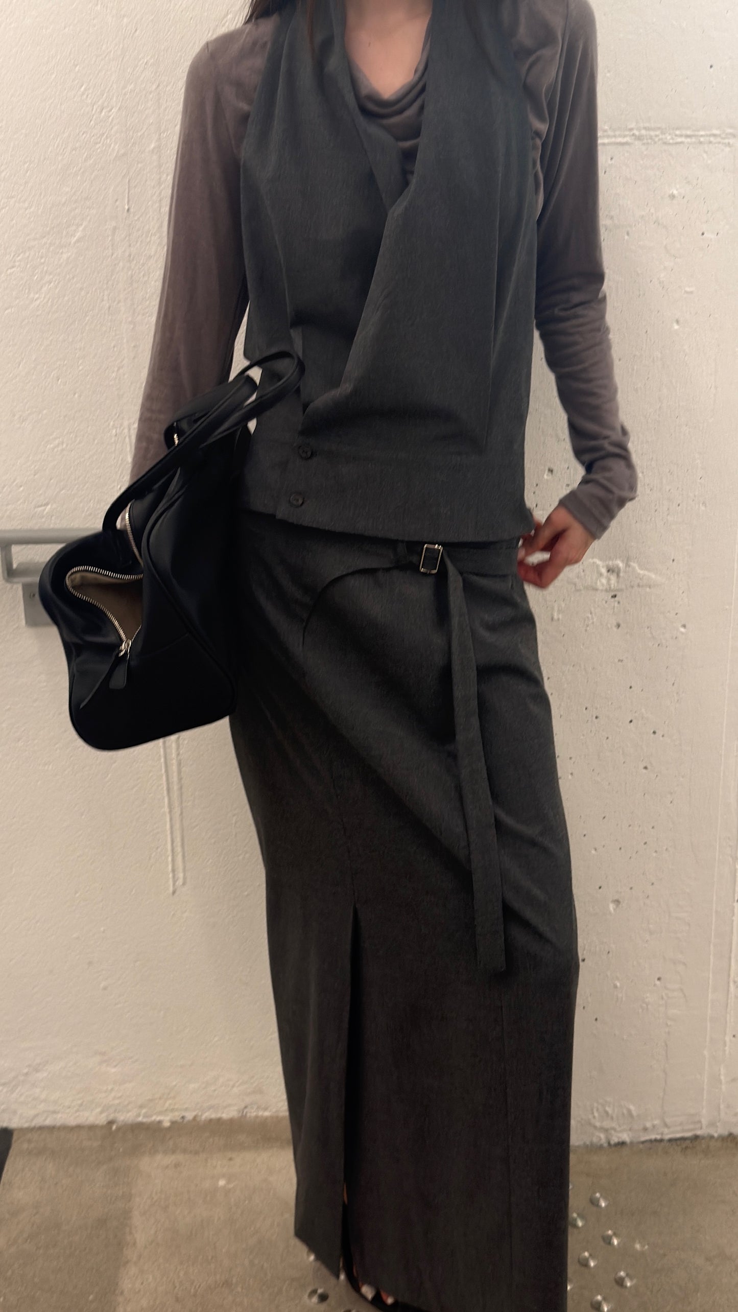 Viscose Wool Skirt