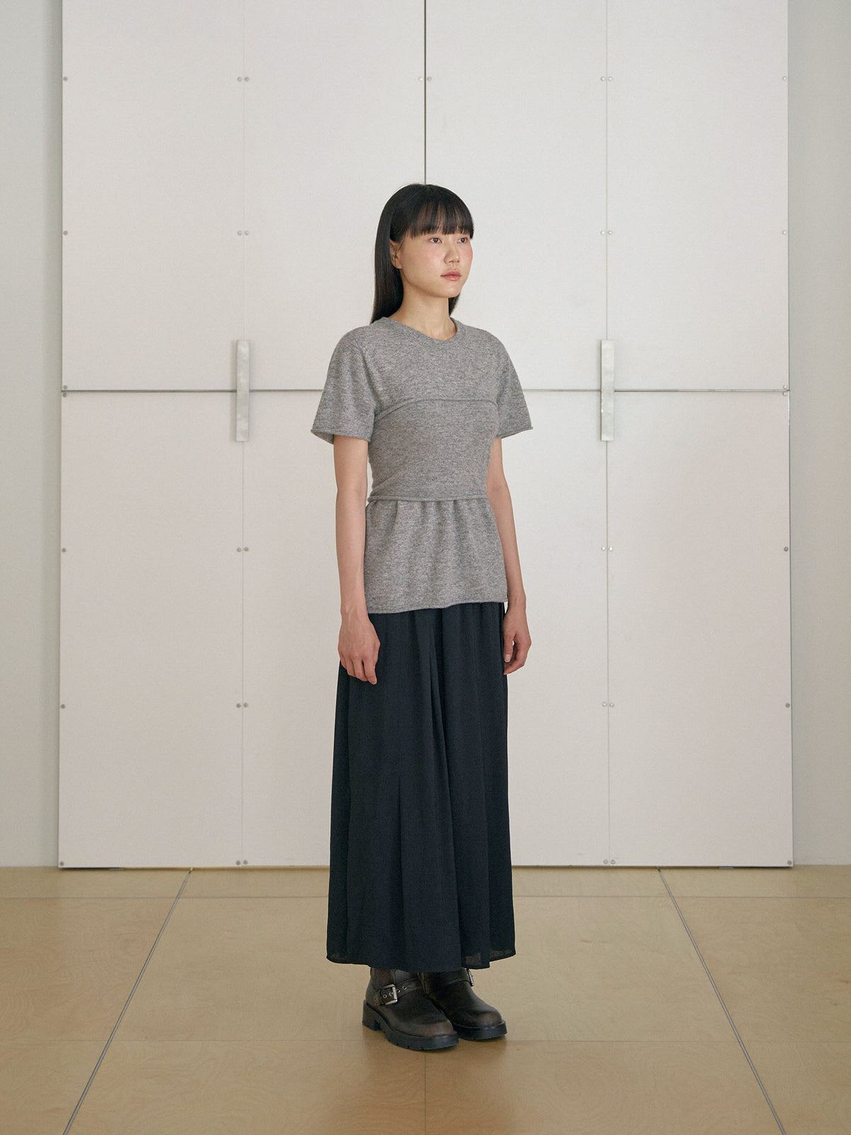 MARAN Cashmere Bustier - Gray 商品画像17/21