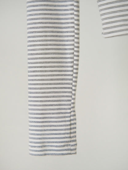 MARAN Rib Stripe Long Sleeve - Ivory 商品画像16/17