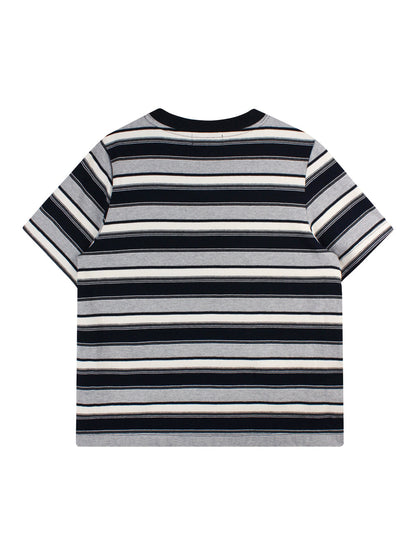 【HER&SHE 2025AW】Neo Stripe T-shirt