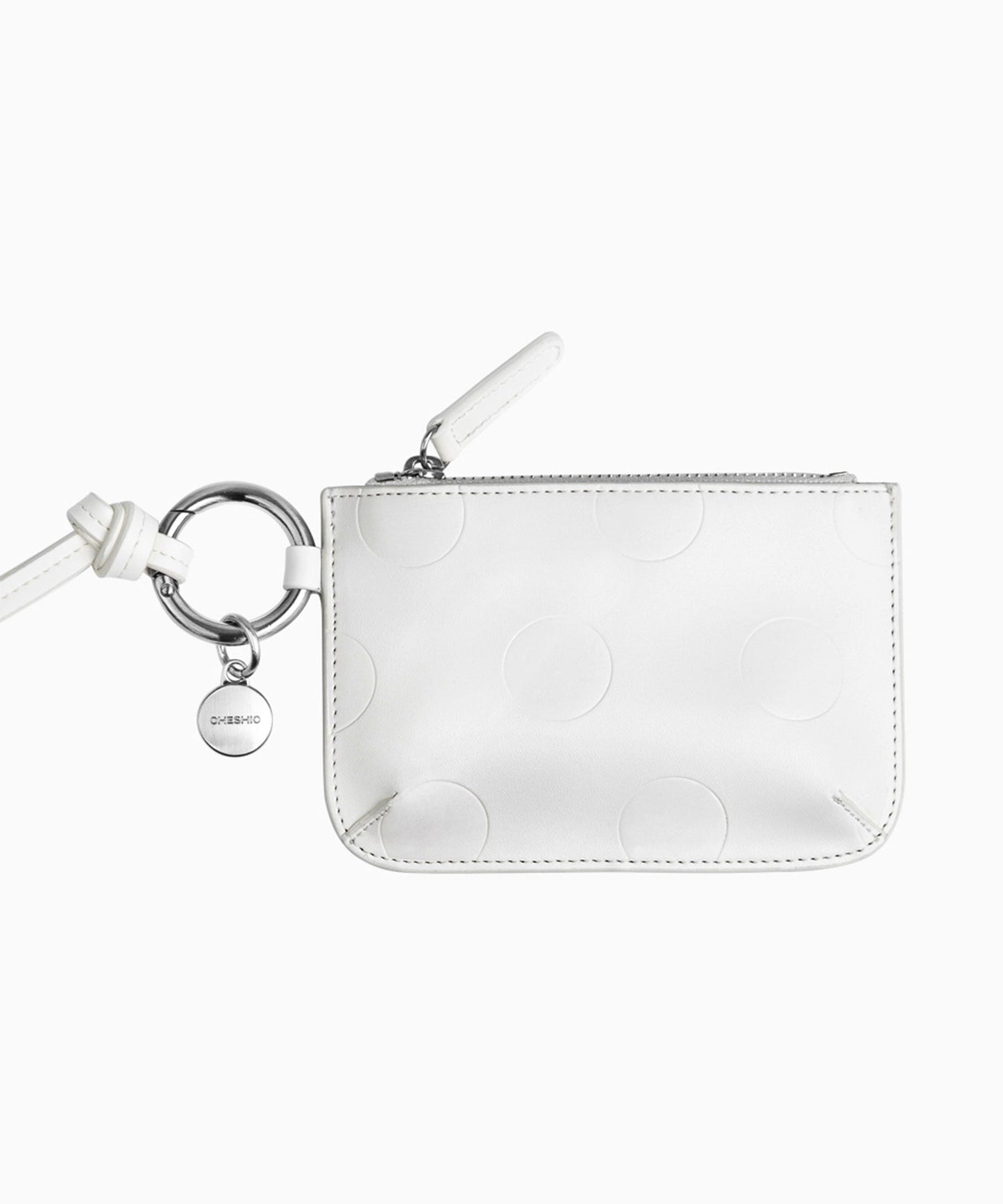 DOT CROSS CARD WALLET, IVORY