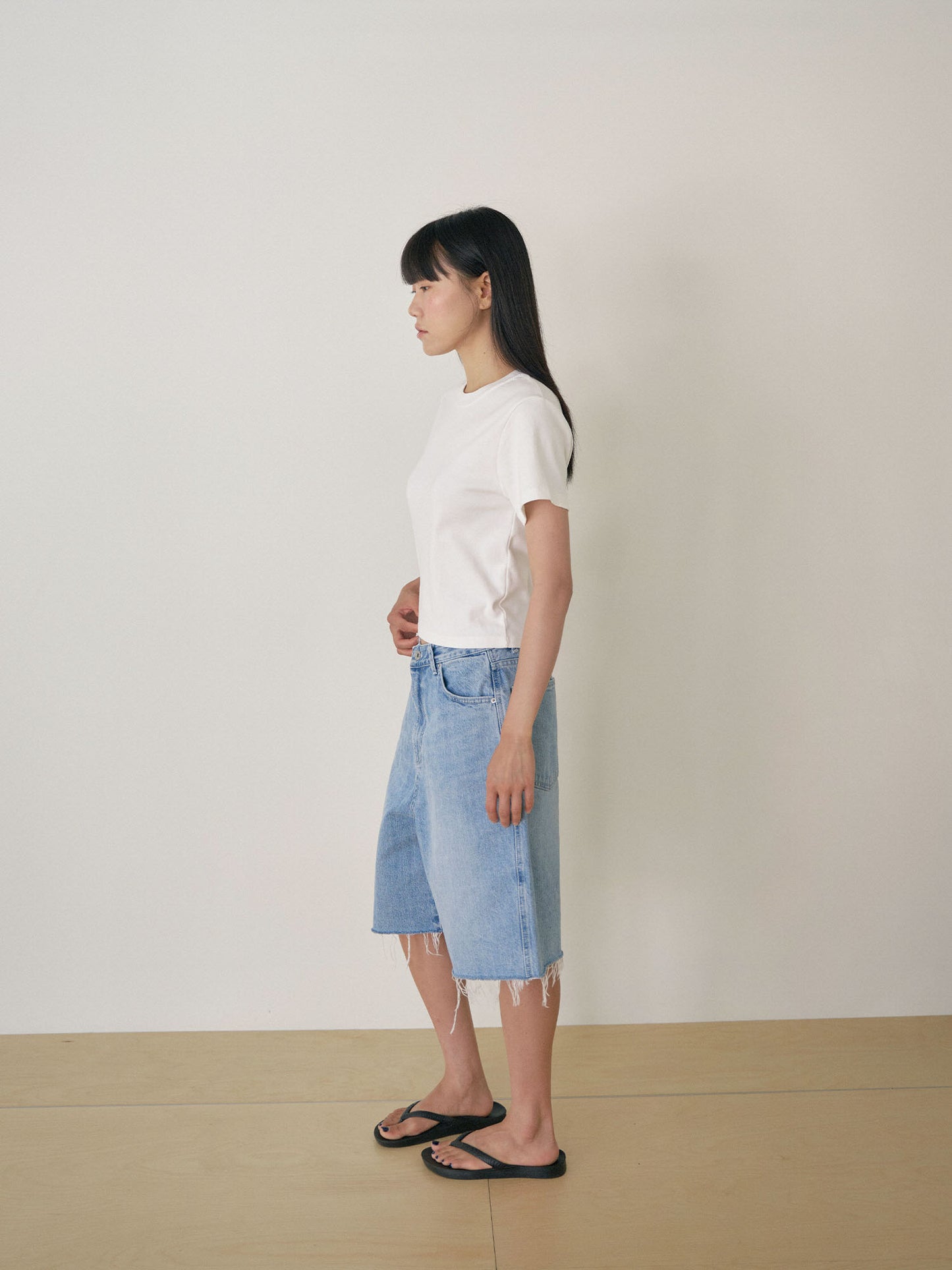 Soft Rib Short Sleeve - Ivory
