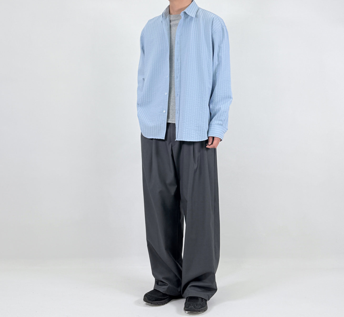 Seersucker Stripe Shirt