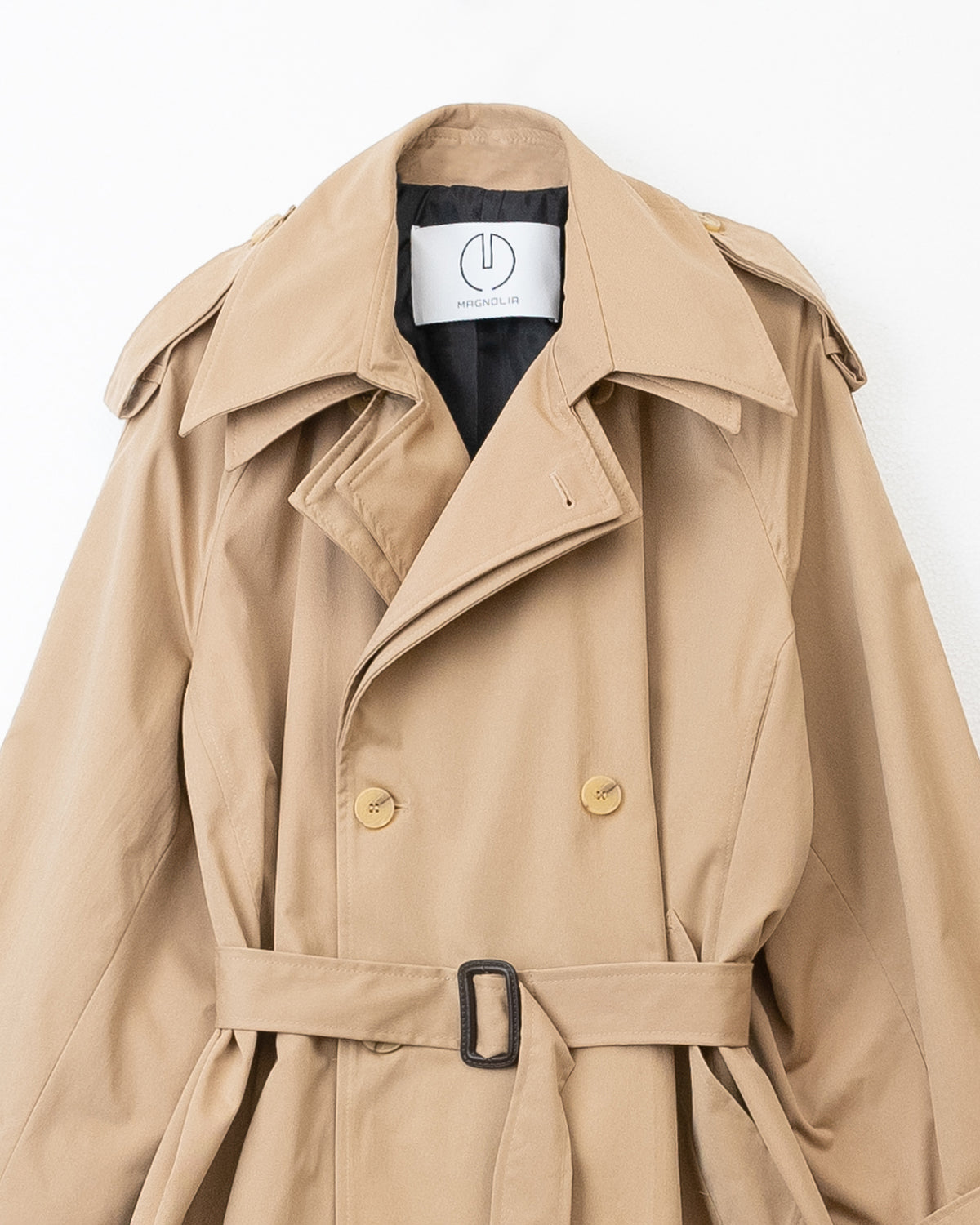 Layered Collar Trenchcoat 