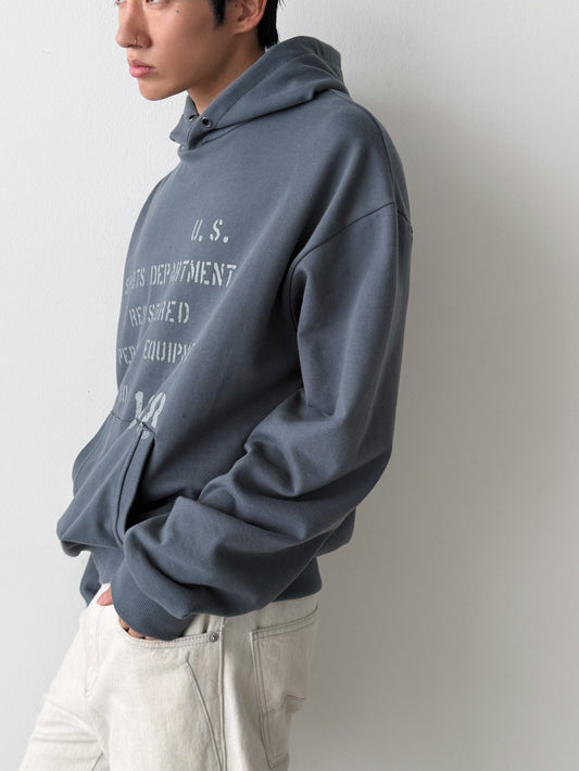 US Military Lettering Hoodie