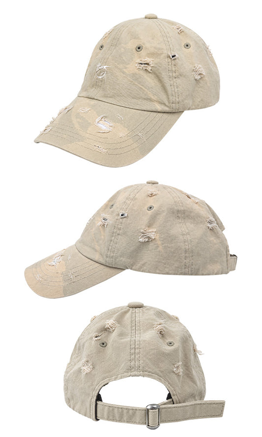 【Reculer レキュリー】Signature logo ball cap Beige