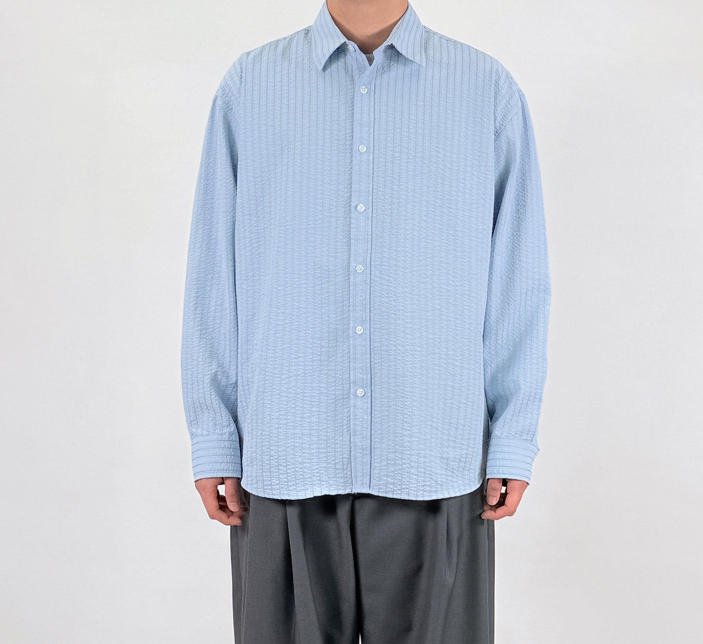 Seersucker Stripe Shirt