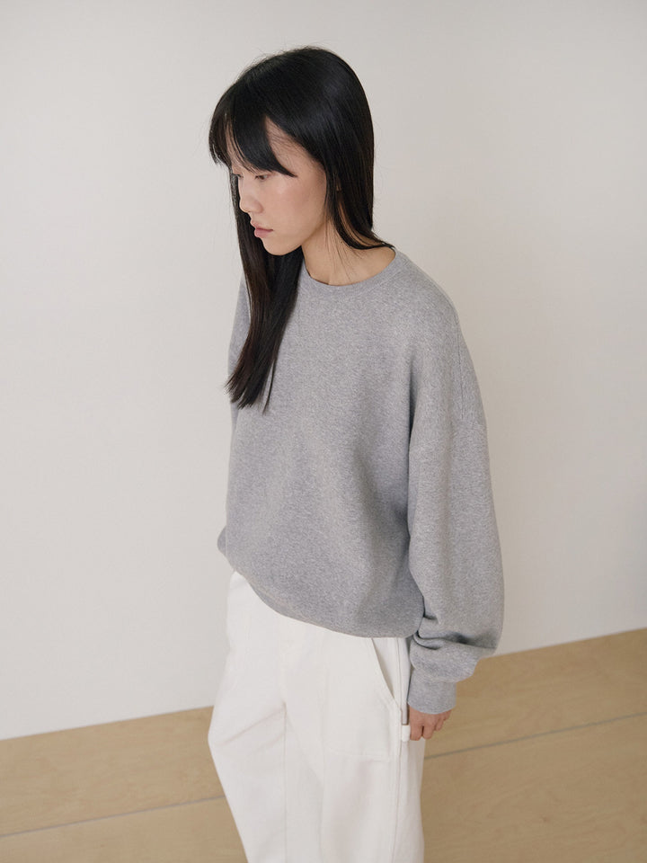 【MARAN】Ray Round Pullover - Gray