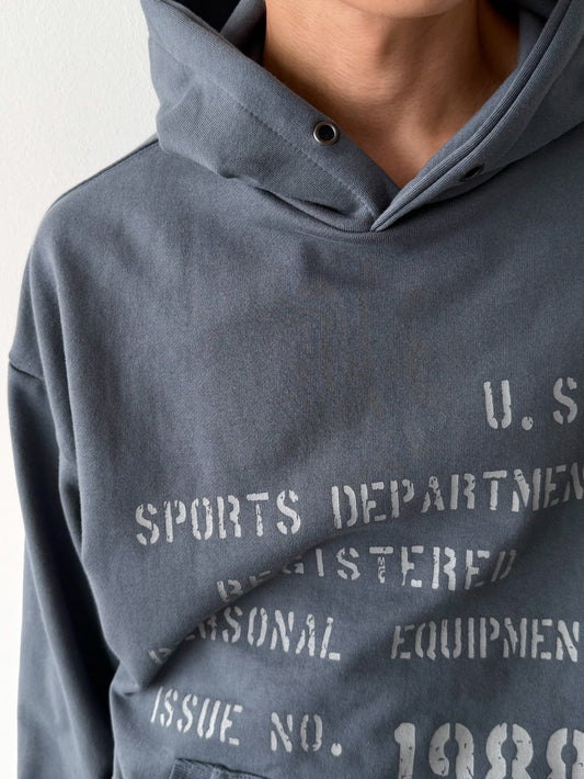 US Military Lettering Hoodie