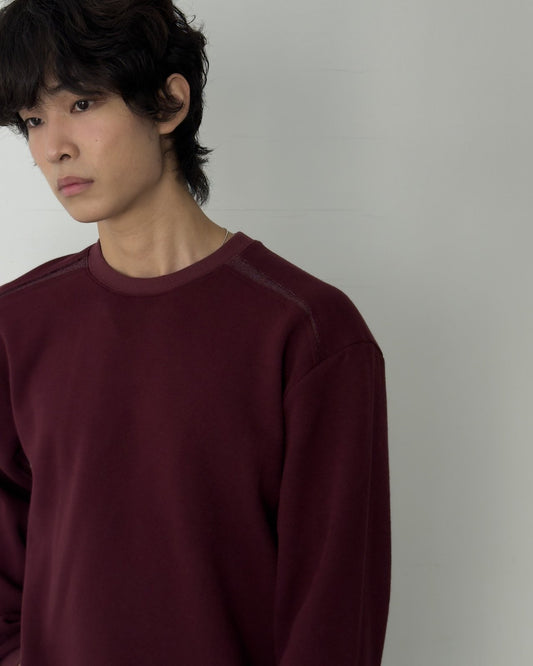 Reverse Panel Long Sleeve Tee