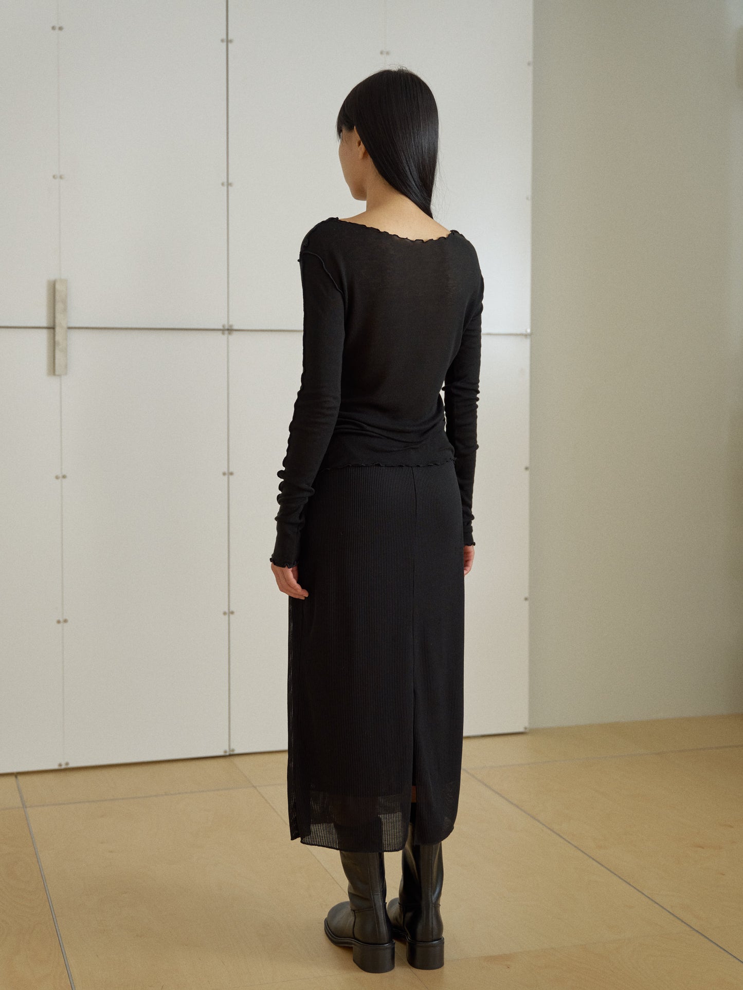 Wave Long Sleeve – Black