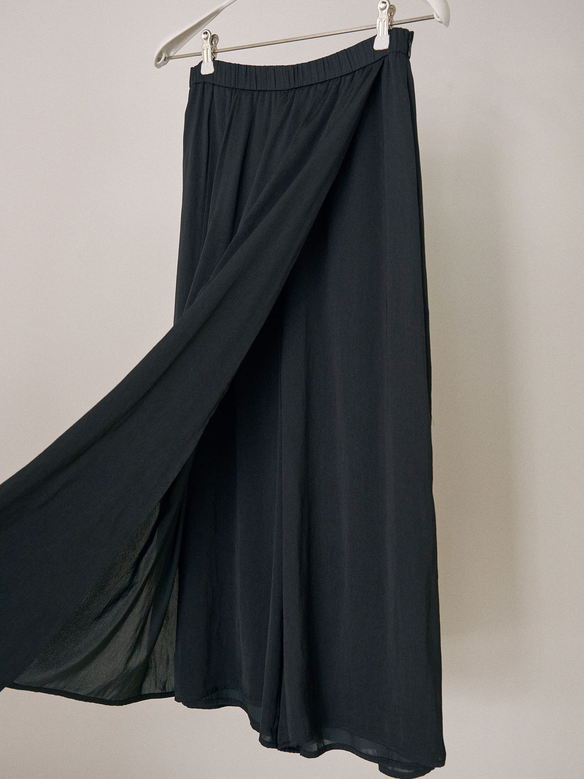 MARAN Layered Wrap Pants - Black 商品画像18/21