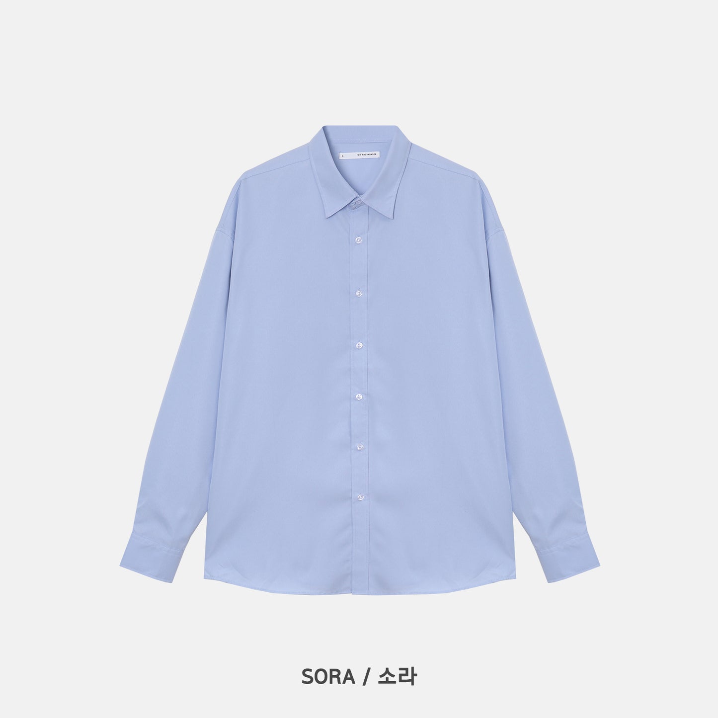 Cotton Blend Oversized Shirt - SORA