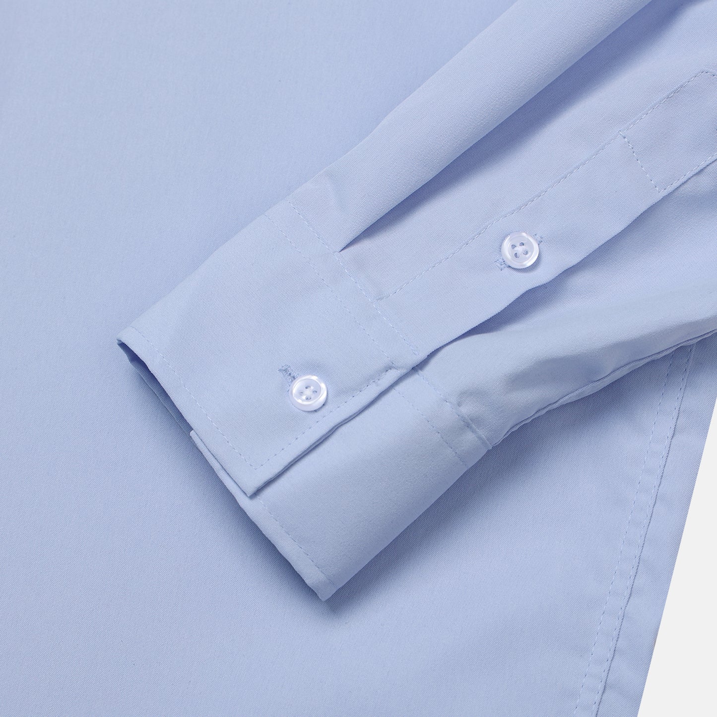 Cotton Blend Oversized Shirt - Hem Detail