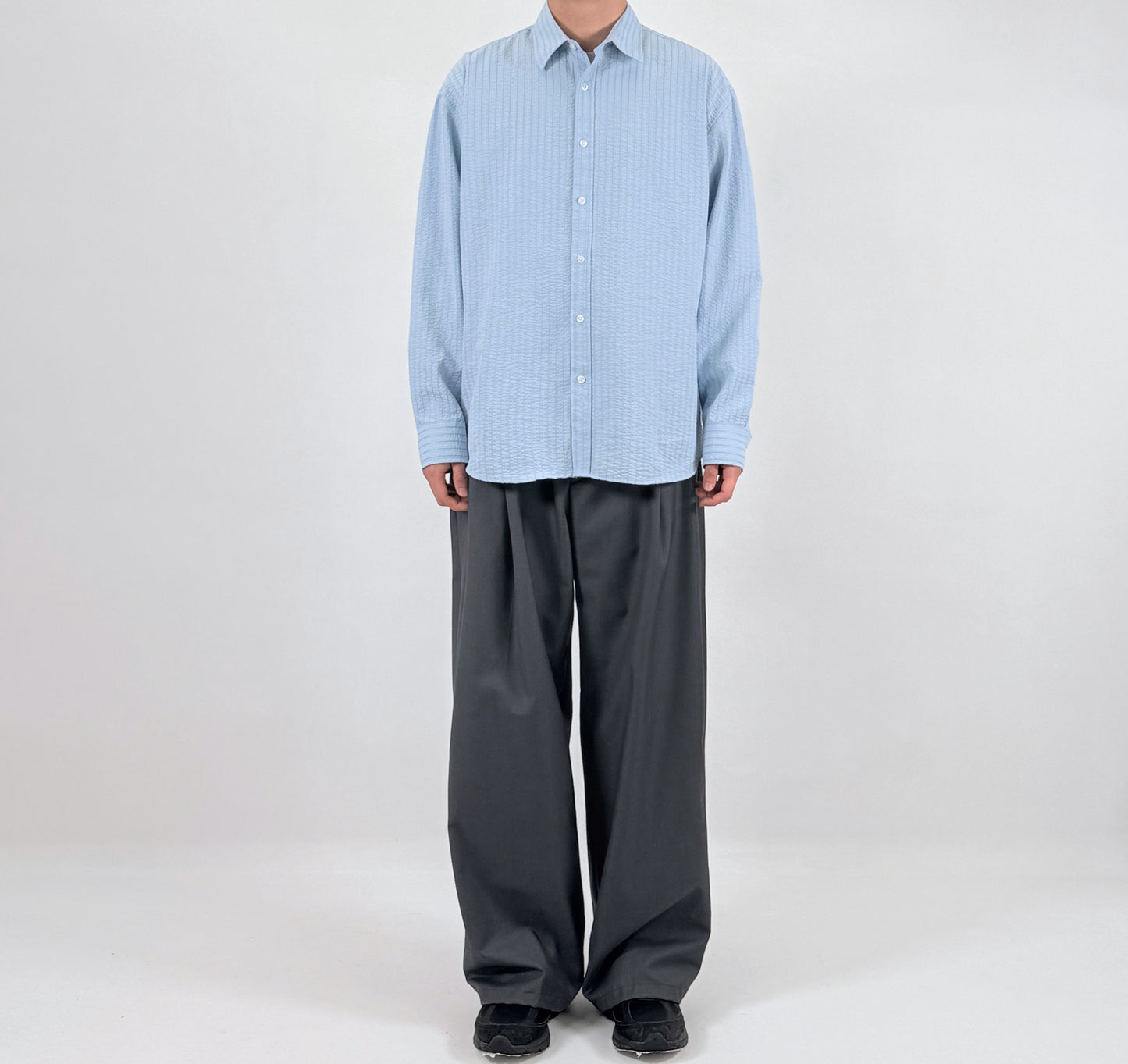 Seersucker Stripe Shirt
