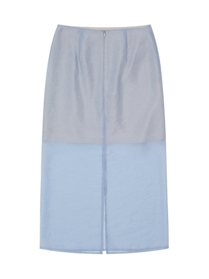 [HER&SHE 2025AW] A Veil Double Skirt