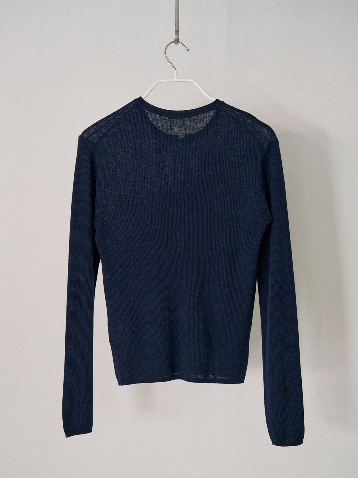 MARAN Henley Neck Pullover - Navy 商品画像19/19
