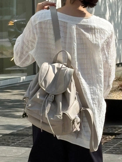 【HER&SHE 2025AW】[Numbering bag 23] Nua Flap Backpack