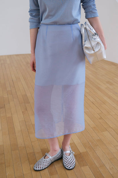 [HER&SHE 2025AW] A Veil Double Skirt