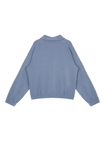 Double-Face Comfort Half Zip-Up